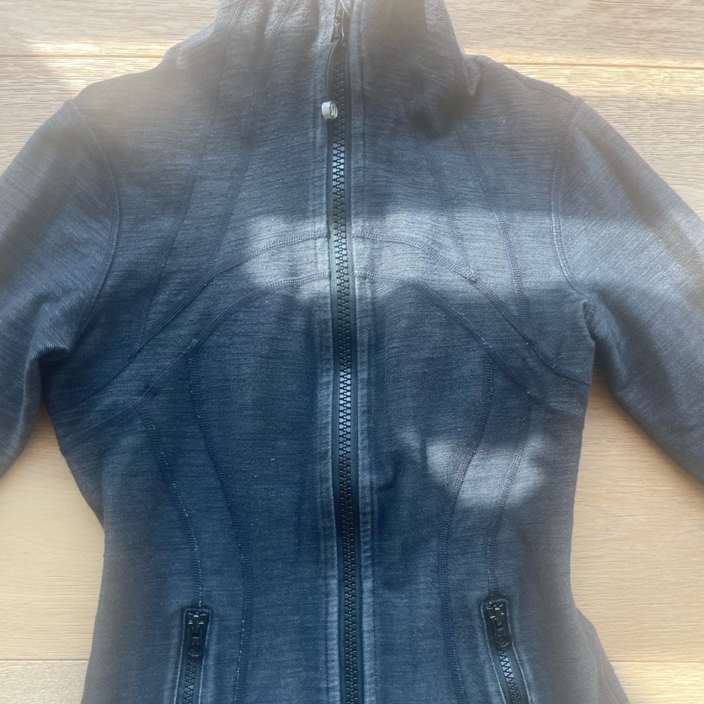 Lulu Lemon Black Full Zip Up